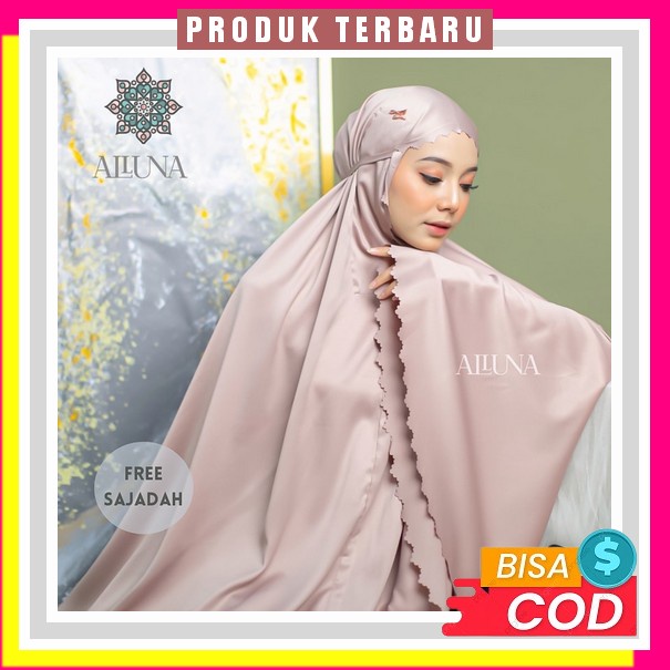 Mukena Voil Atas Bawah Renda Cantik Jumbo Dewasa /Mukena Foil Renda Twotone Lebar Mewah Katun Foil D