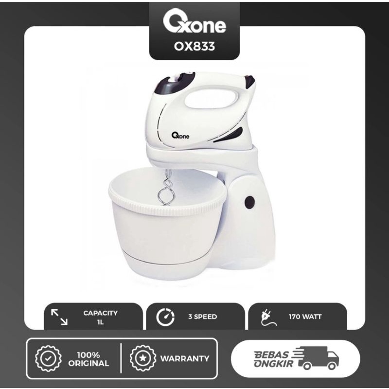OXONE Mixer Bowl - OX-833 Garansi Resmi