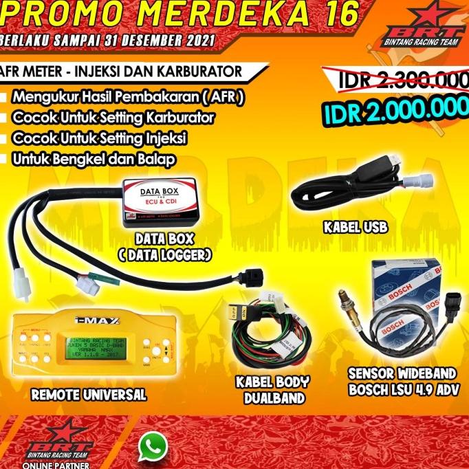 BRT Promo 16 AFR Meter Injeksi Dan Karbu - AFR Meter officialbr90 Segera Dapatkan