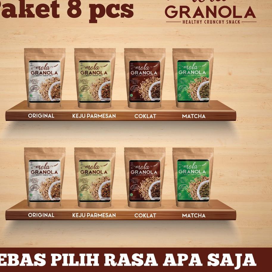 

Terbaru | KF7 | 8 pcs Mola Granola / muesli