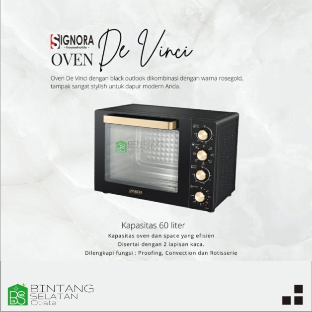 OVEN DE VINCI SIGNORA/ OVEN SIGNORA 60 LITER