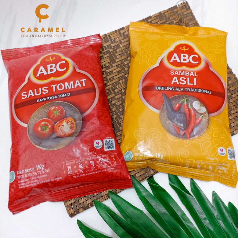 

ABC SAUS TOMAT/SAMBAL REFIL 1KG-SAUS ABC-ABC SAUCE REFIL