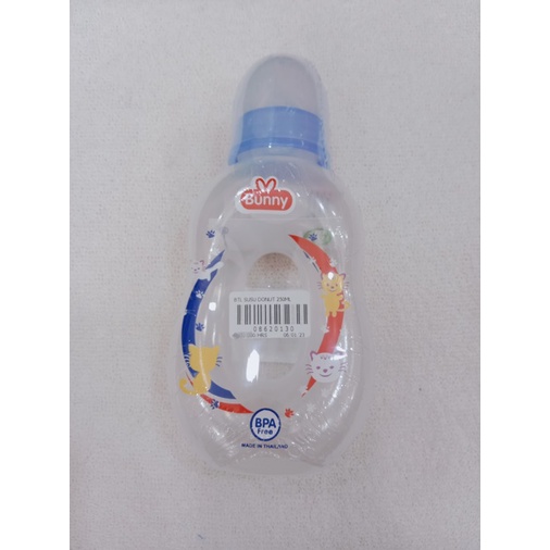 BOTOL SUSU DONAT LUSTYBUNNY 250ML DB-3800 botol susu bayi model donat BPA FREE SNI LUSTY BUNNY
