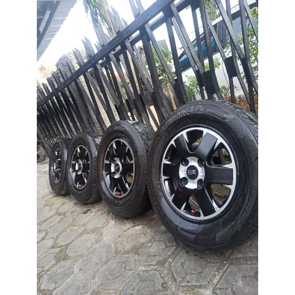 4 Velg r14 PCD 114+Ban 185/70 avanza xenia futura carry kijang oanther estem. aminity atoz visto
