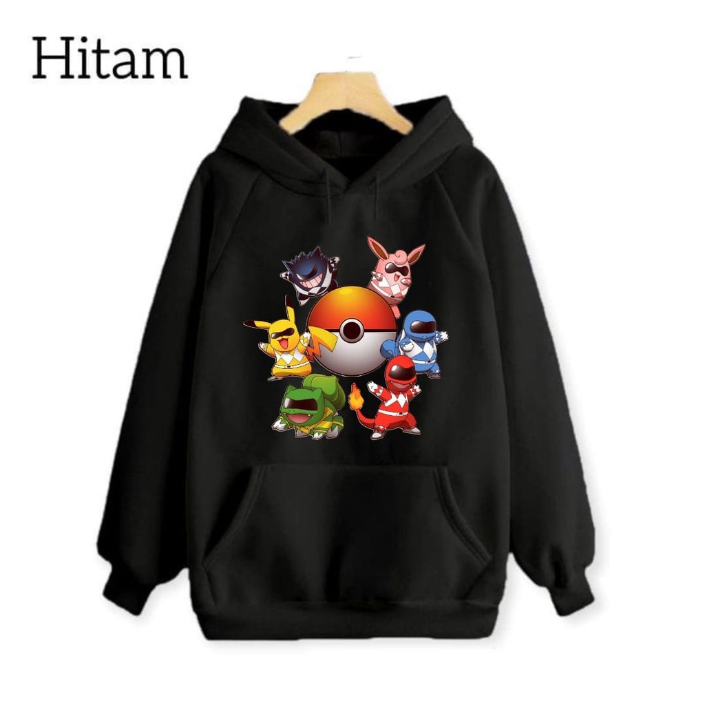 Sweater Hoodie Anak The Best of Pokemon Go/ S.M.L.XL