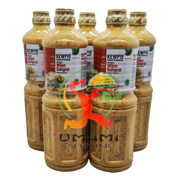 

[BISA COD] Kewpie Salad Dressing Roasted Sesame/Wijen Sangrai 1 Liter