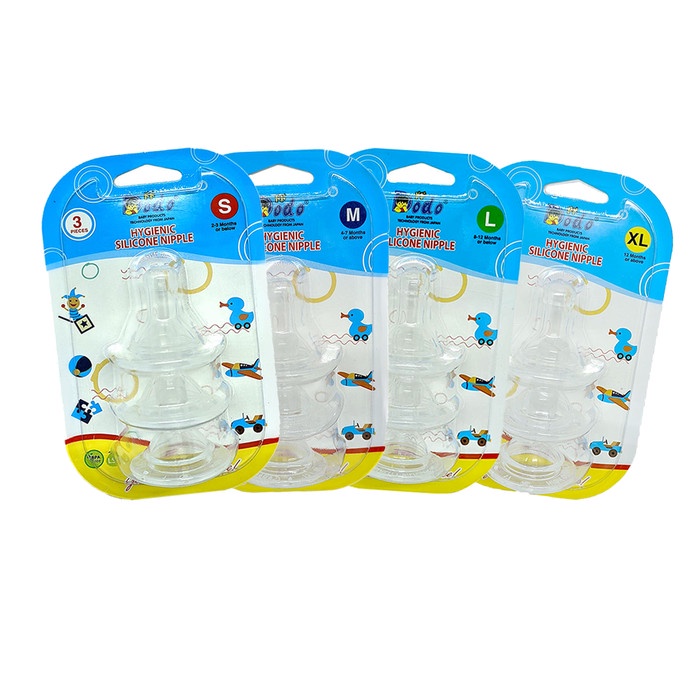 Dodo Nipple Blixer Pack 3pcs / Dot Botol Susu Bayi / Dot Botol Dodo