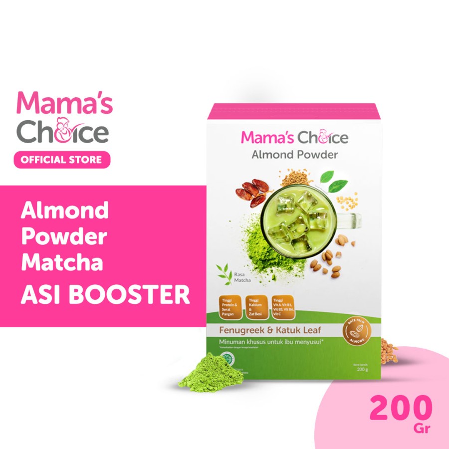 ASI Booster Mama's Choice Almond Powder - Pelancar ASI Ibu Menyusui
