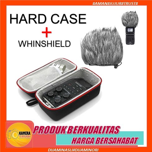 Bulu H4n Pro Zoom Foam Microphone H5-H6-H8 / Bulu Mikrofon Zoom H4-5-6-8 + Tas