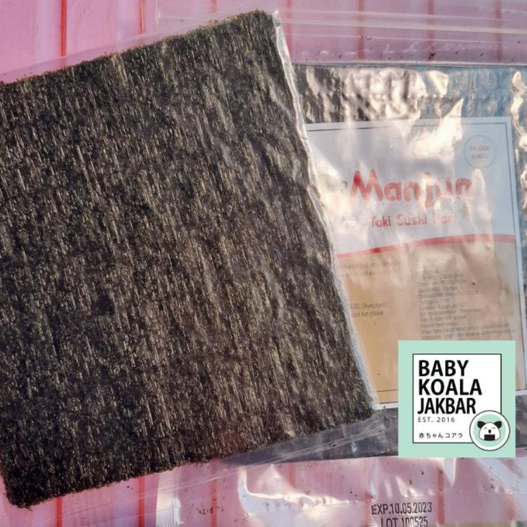 

Terbaru ・ MANJUN Nori Sushi 5 & 10 Lembar Halal │ Yakinori Import Kimbab/ Gimbab │ Lembar Rumput Laut. ♪