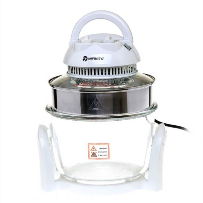 ECOHOME Halogen Oven Air Fryer 8 in 1 EHO-777 Airfryer Low Watt - Putih Infinito