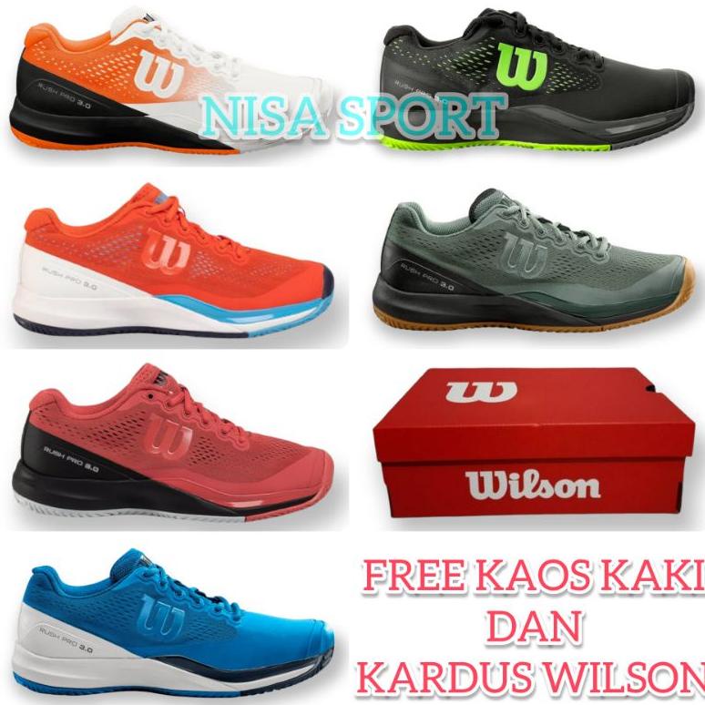SEPATU TENIS WILSON RUSH PRO 3.0 TENNIS