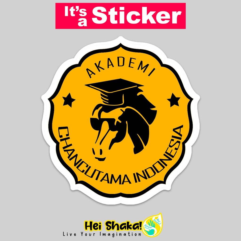 

Stiker The Changcuters Akademi Changutama Indonesia Sticker Tempelan Musisi Musik Bahan Vinyl Anti Air