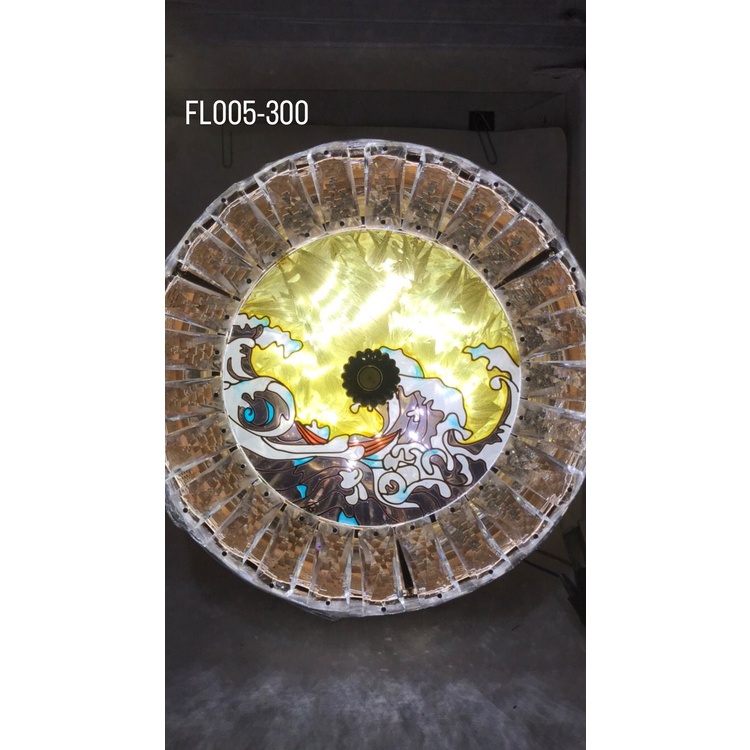 Led Ceiling Lamp/Lampu Plafon FL005-300 TRICOLOUR