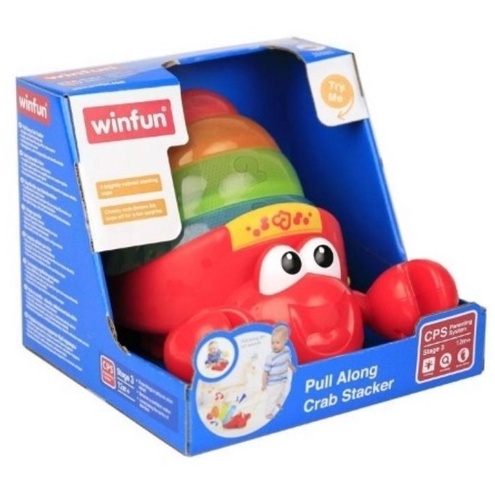 WINFUN PULL ALONG CRAB STACKER - 0747 / W000747