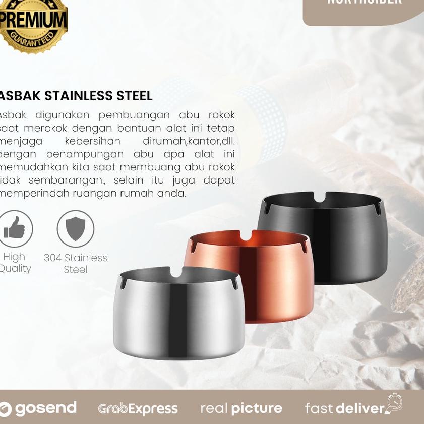 ✨12.12✨ COD ASBAK ROKOK | ASH TRAY METAL | JINSEI ??