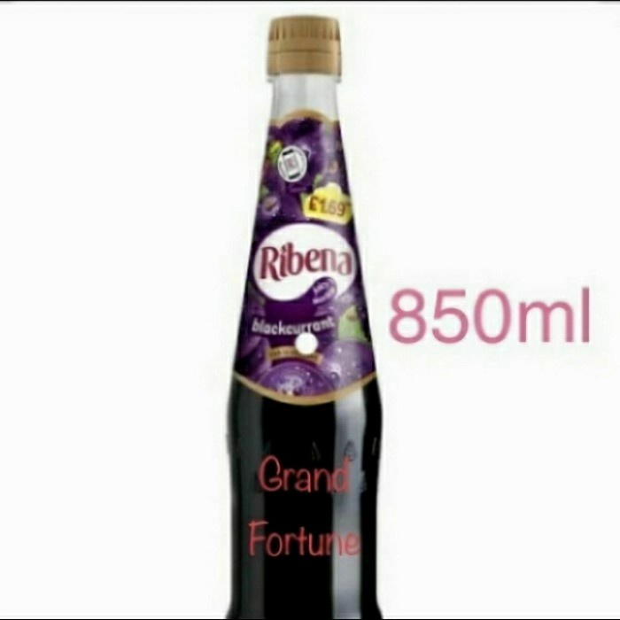 

RIBENA BLACKCURRANT CONCENTRATE 850ML SYRUP UK PREMIUM BLACKCURANT