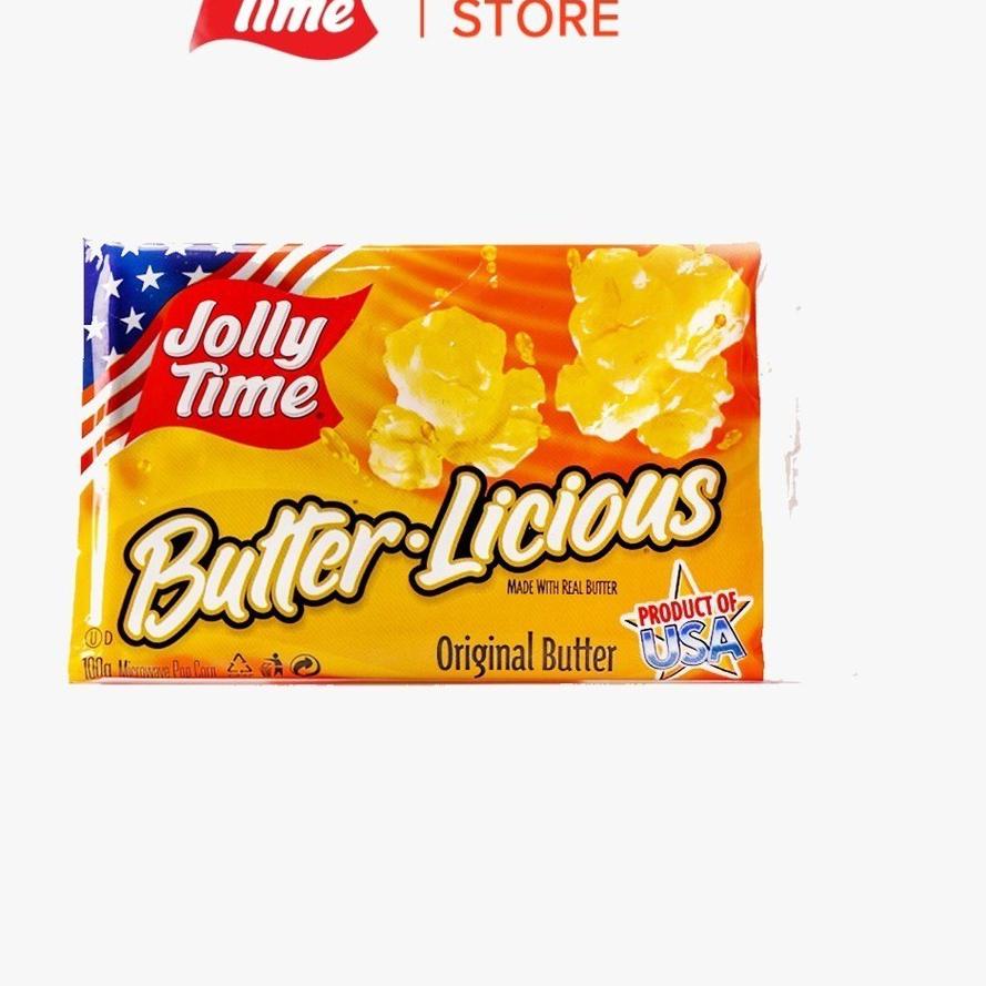 

Terbaru [KP8] Jolly Time Microwave Popcorn - Butterlicious Product Of USA