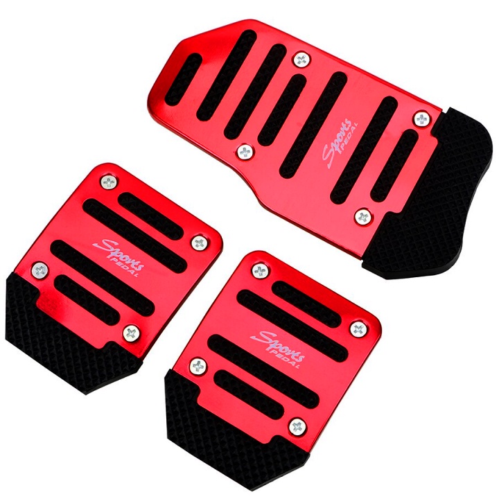 Cover Pijakan Pedal Gas Kopling Rem Mobil Manual Matic Universal Anti Slip