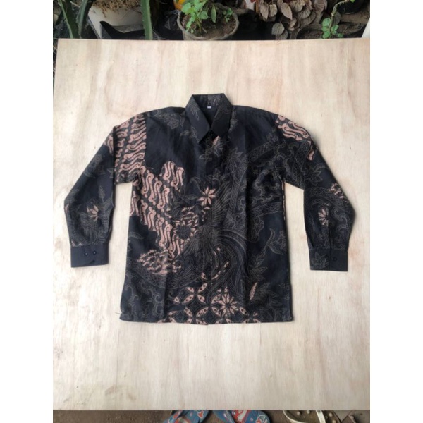 PARANGSELING Baju Batik Pria Lengan Panjang Furing Premium Modern Kemeja Katun Sragenan Casual Formal Wisuda Kondangan Lamaran Tunangan Grosir