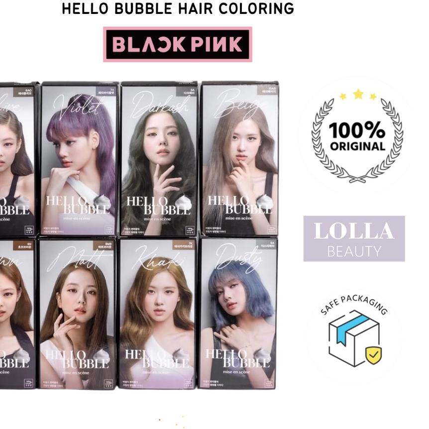 ➢ MISE EN SCENE - Hello Bubble Hair Color ✭