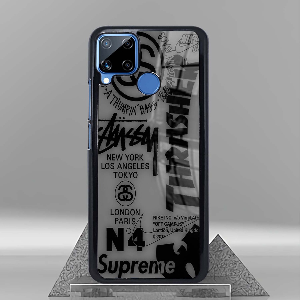 (SV54) Case | Hardcase Kilau Realme C15 | Casing Hp Realme | Pelindung Smartphone | Motif Aesthetic 