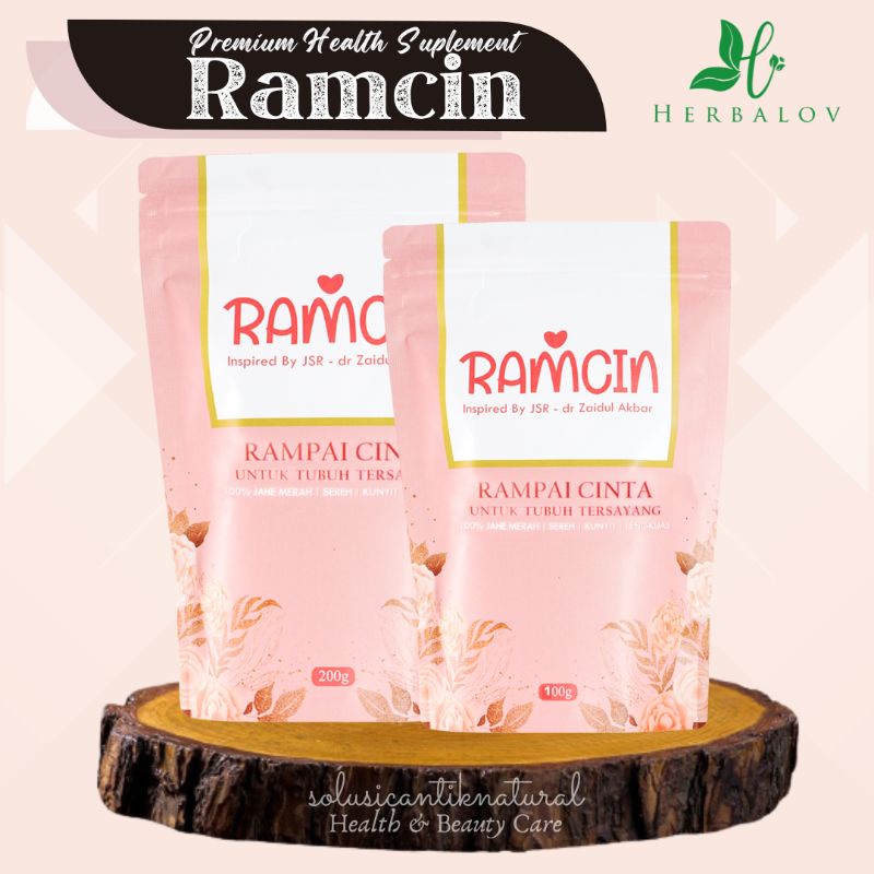 Ramcin Ramuan Cinta Herbalove Minuman Herbal Rampai Diet Membantu merampingkan perut dan meningkatka