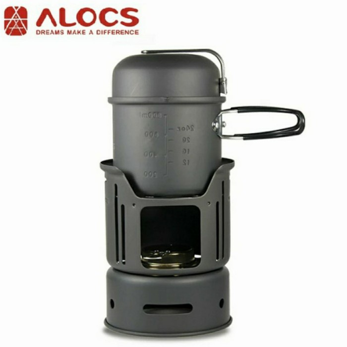 ALAT MASAK PICNIC CAMPING COOKING SET BURNER ULTRALIGHT OROGINAL ALOCS