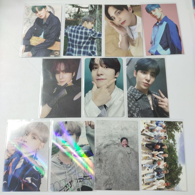 Photocard Ateez Mingi Yunho Jongho Synnara Epilogue Album Fever Pt. 3 Deja Vu Limited Diary Ver Offi