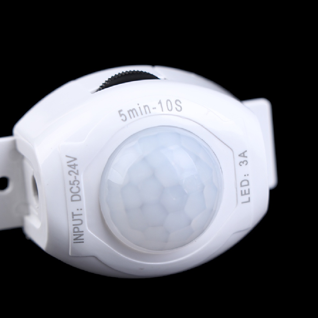 [Birth] Sensor Gerak DC 5V 12V Saklar Lampu Detektor Gerakan Timer Aktif Otomatis [ID]