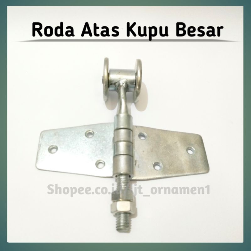 Roda Atas Kupu Handerson / Roda Pintu Lipat Sleding