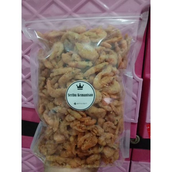 

1kg udang crispy / udang goreng kriuk tanpa pengawet