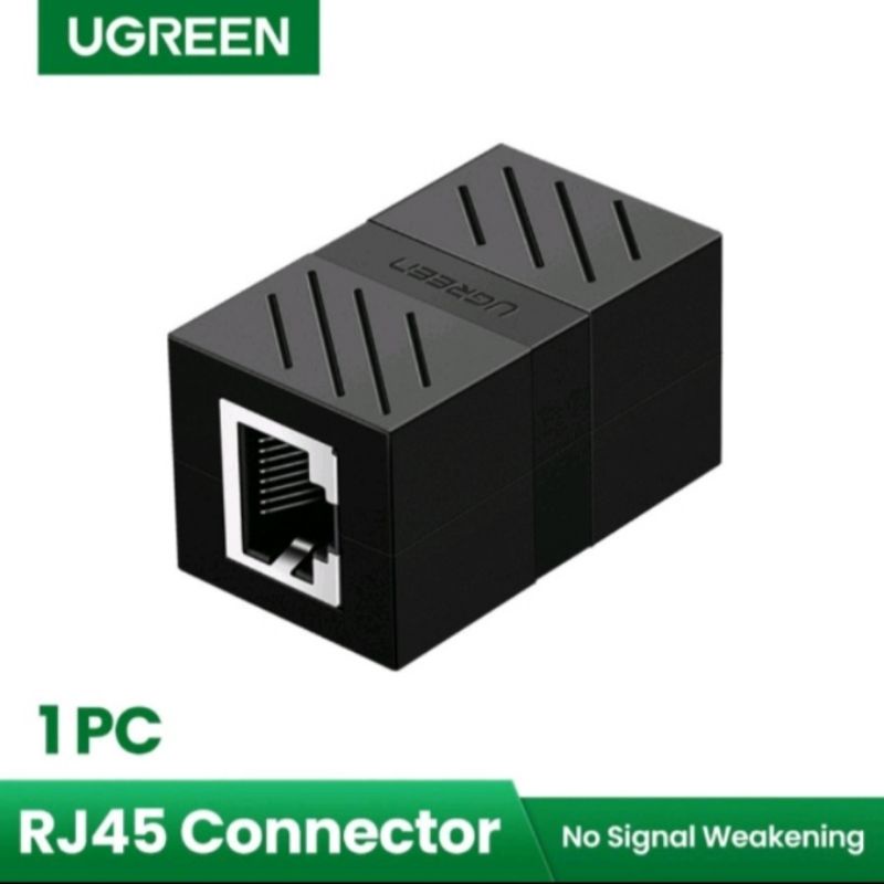 Ugreen Lan Adapter Rj45 Connector Sambungan Lan Cat 7/6/5e 1000mbps ORIGINAL