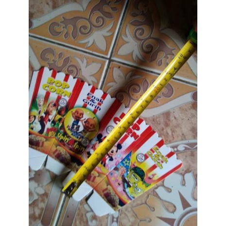 

KERTAS POPCORN 12 X 6 CM, KEMASAN POPCORN, KOTAK POPCORN, DUS POPCORN, WADAH POPCORN Terupdate