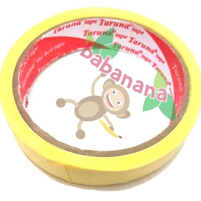 

Masking tape 1inch 12 meter lakban kertas isolasi solatip paper tip