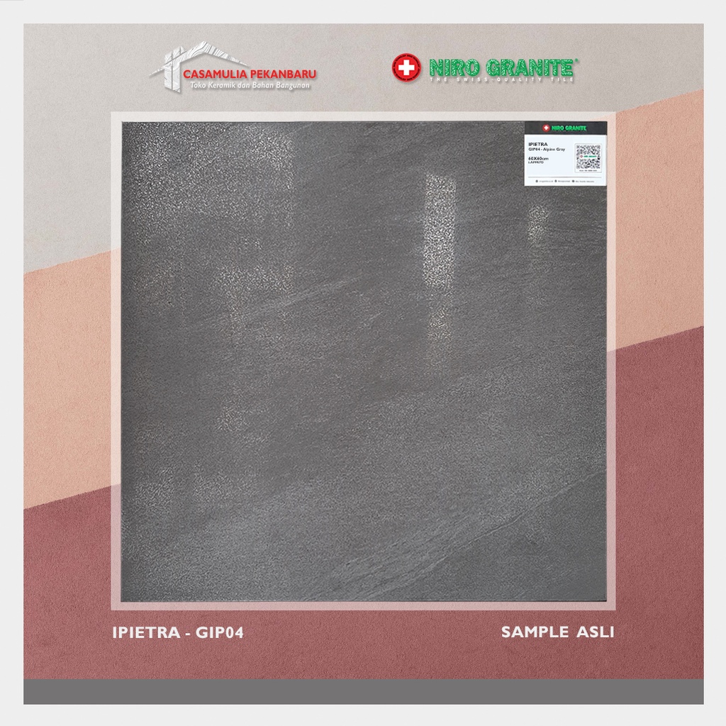 Niro Granite 60x60 Ipietra - GIP04 Alpine Grey