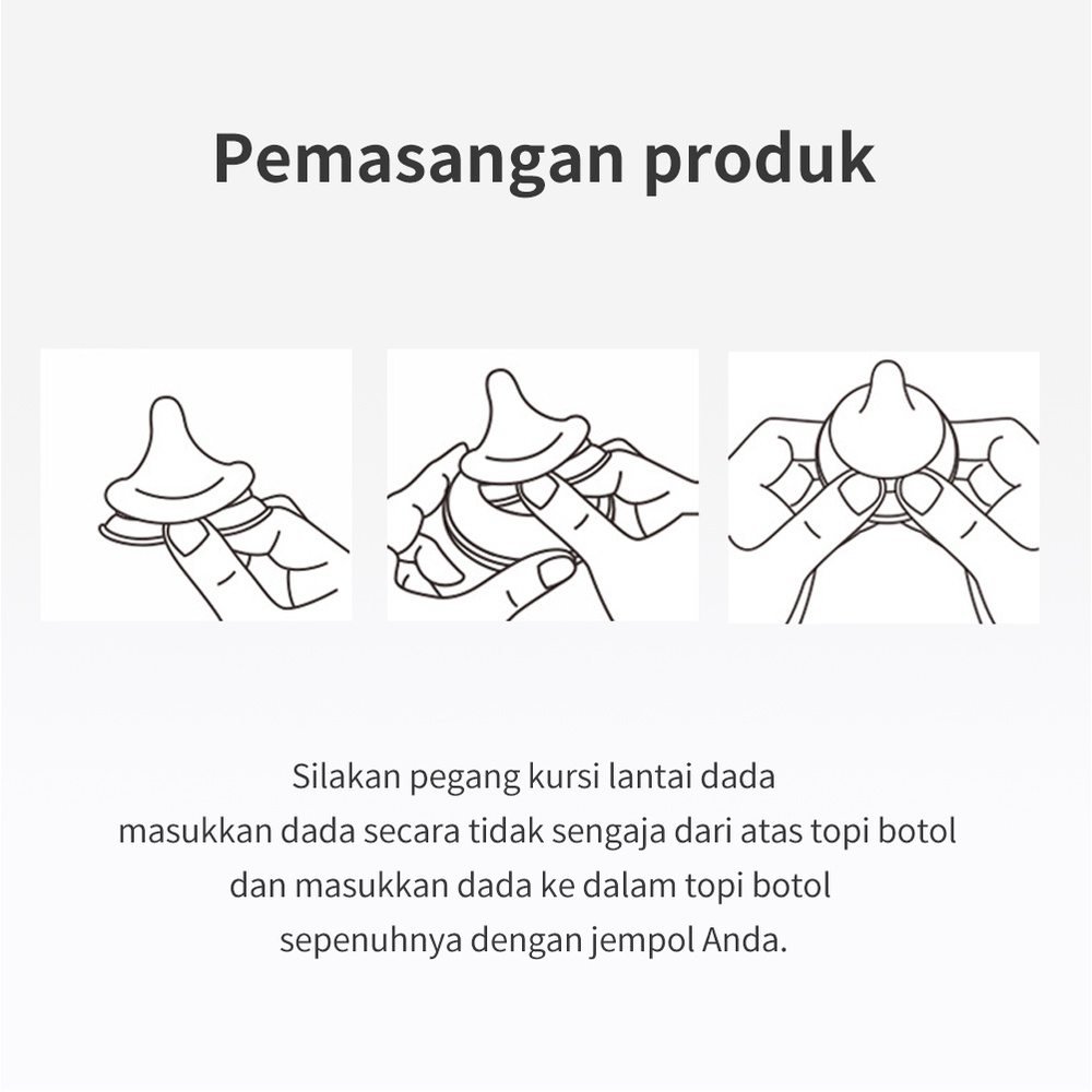 Lakhu Dot Bayi Classic Nipple Dot Botol Bayi