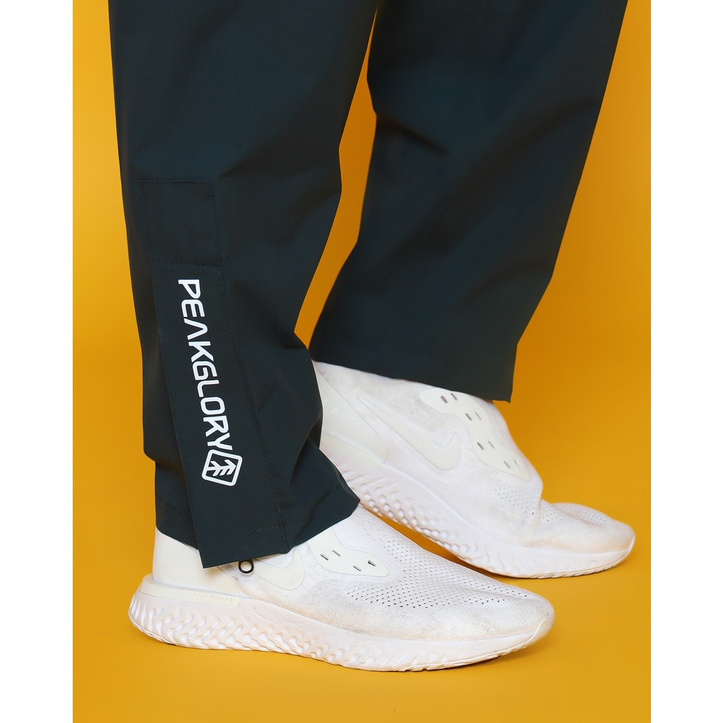 Jas Hujan Setelan Pria Wanita Velocity Bahan Tebal Kuat Elastis ANTI REMBES PEAKGLORY