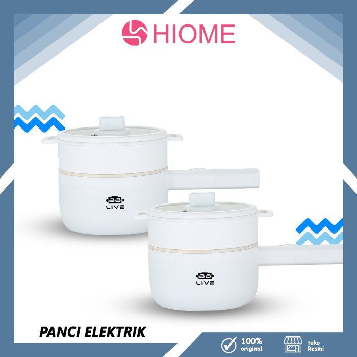panci listrik HIOME Panci Elektrik Serbaguna / Set Panci Pengukus Electrik PD-1013(C7I1) Panci Listr