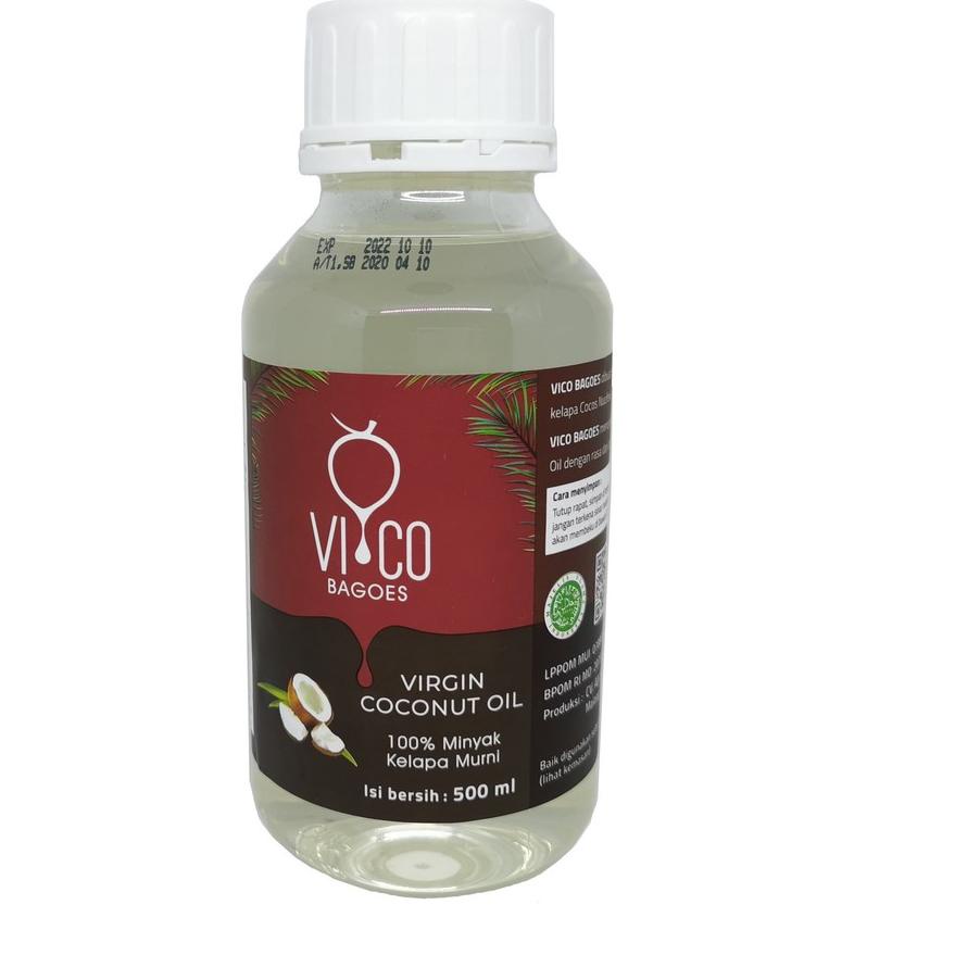 

PROMO [KF7] Vico Bagoes VCO Virgin Coconut Oil, Minyak Kelapa 500ml