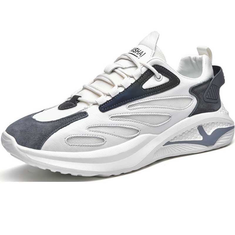 JAKARTAWHOLESALE [COD] 110520 Sneakers Sepatu Cowok Bertali Sepatu Model Sporty Men Fashion