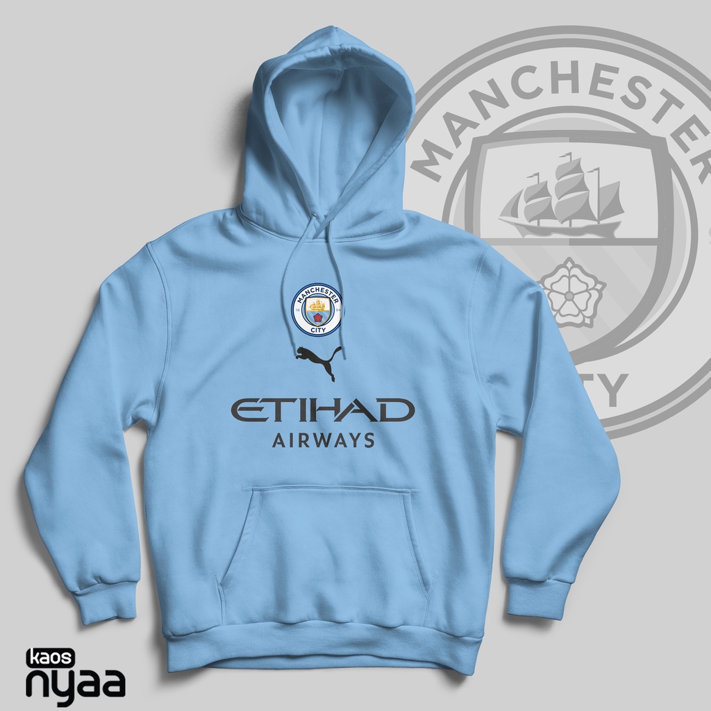 JAKET HOODIE MANCHESTER CITY TERBARU 2022/2023