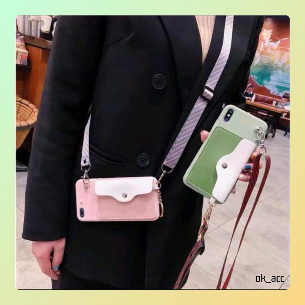 Case Tas Sling FH72 WM for Samsung J2 J3 J4 J4+ J5 J6 J6+ J7 Note 10 10+ 20 Ultra Lite S10 S20 S21 S22 FE 5G Prime Pro