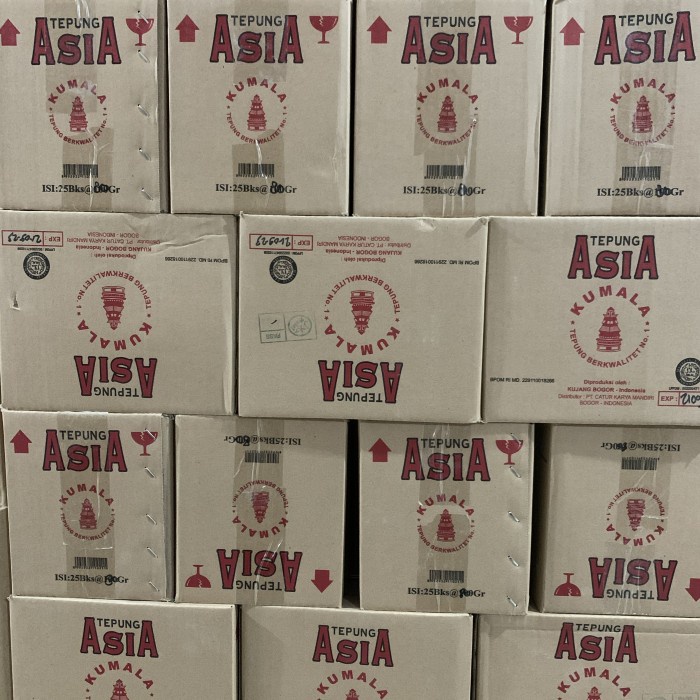 

Tepung Asia Kumala 80Gr 1 Dus Isi 25Bgks