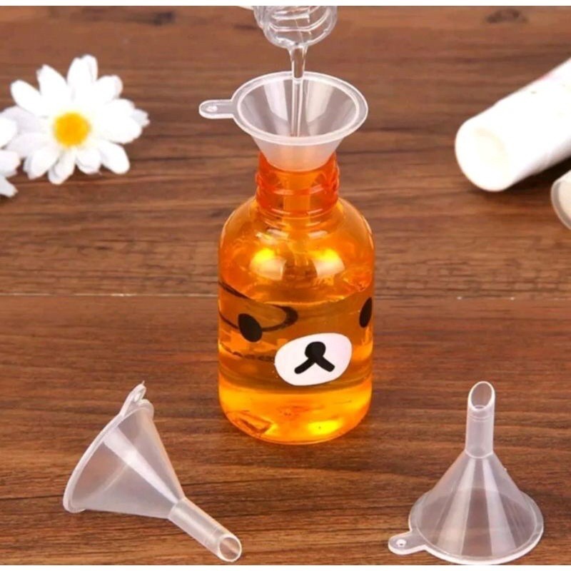 CORONG MINI PLASTIK MINYAK PARFUME / CORONG MINI PLASTIK KECIL FUNNEL