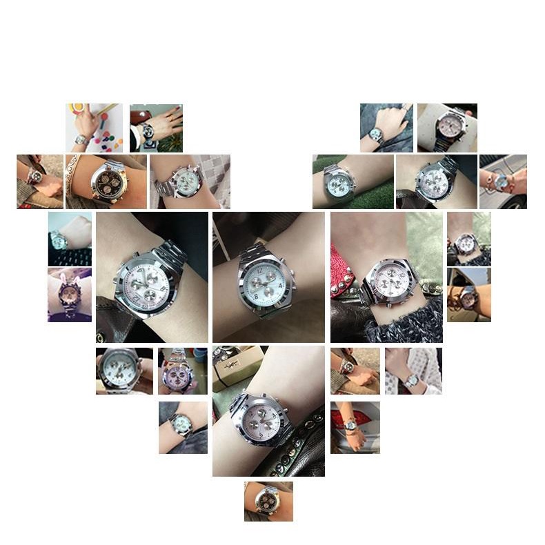 Longbo 8399 Jam Tangan Wanita Casual Bisnis Stainless Steel Metal