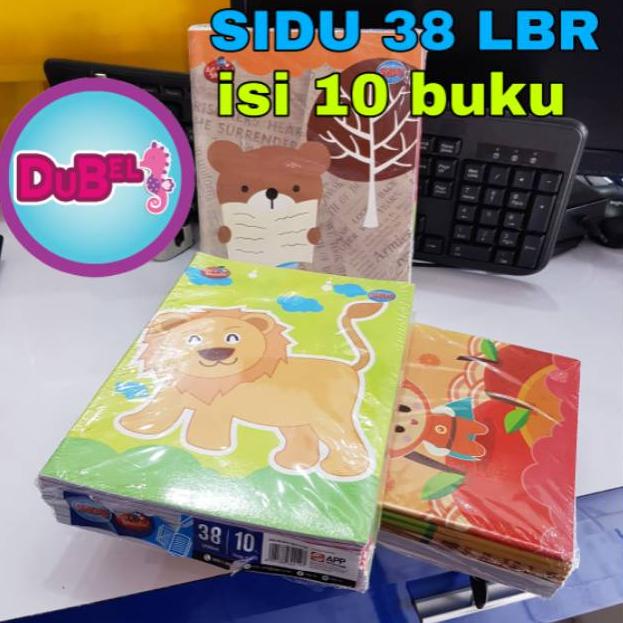 

Buku Tulis Sidu 38 Lembar isi 10 Buku Terkini