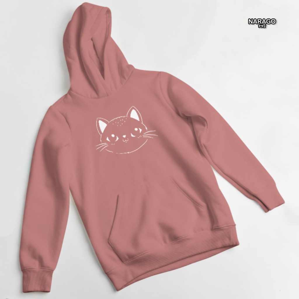 Nara.Grosir - Hoodie Jumper Cute Cat l Sweater Hodie Unisex