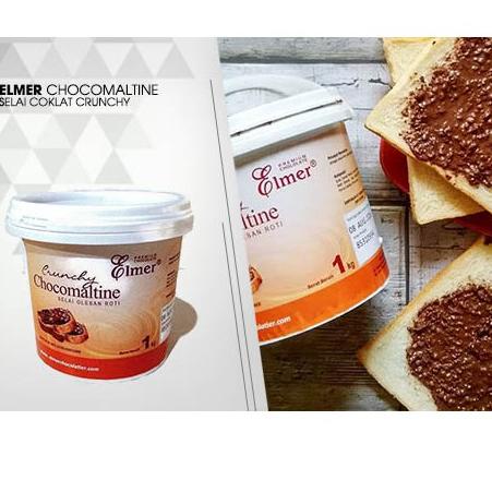 

PROMO[HJ]-READY STOK Guys..Elmer Chocomaltine Crunchy 1 Kg (Kemasan Original)