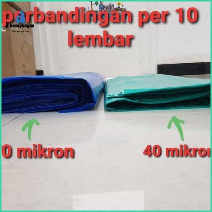 Alat Ternak Plastik Silase Fermentasi Pakan Ternak - Sangat Tebal (70 Mikron) Garansi Produk